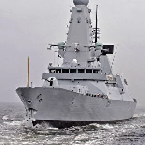 New Type 45 Destroyer HMS Duncan Begins her Sea Trials