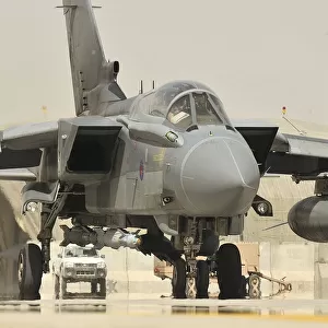 RAF Tornado GR4 Aircraft at Kandahar Airfield, Afghanistan