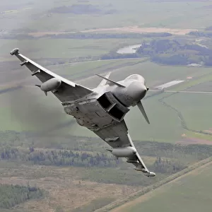 RAF Typhoon Over Lithuania