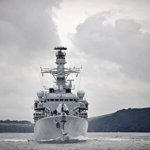 Royal Navy Type 23 Frigate HMS Somerset Sails for Operations Abroad
