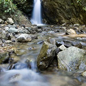 Thailand, Mae Hong Song Province, Mae Surin National Park, Maekutlong Waterfall