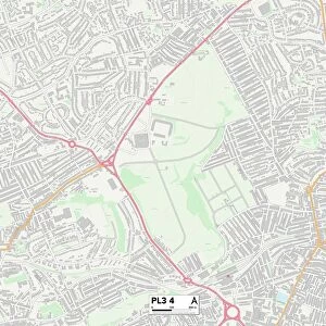 Plymouth PL3 4 Map