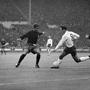 1966 World Cup First Round Group 1 match at Wembley. England 2 v Mexico 0