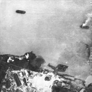 Furthest RAF Bombing Raid on Burma front. Liberator bombers of Strategic Air