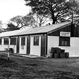 Highgate United F. Cs new club house at Tythe Barn Lane, Solihull. 7th November 1967