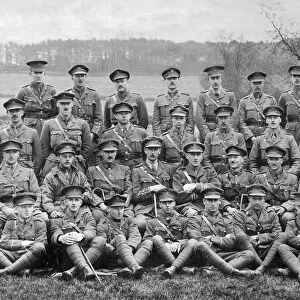 Officers of the 17th Service Battalion of the Kings Liverpool Regiment