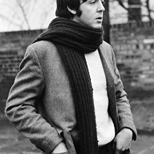 Paul McCartney seen here outside his home in St Johns Wood