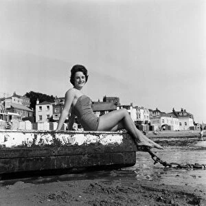 Yvonne MacKenzie, aged 19, who lives in Broadstairs is the reigning Miss Broadstairs