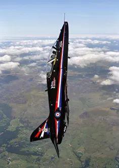 RAF Hawk T1 Fast Jet Practices Aerobatics Over North Wales RAF Hawk T1 Fast Jet Practices Aerobatics Over North Wales
